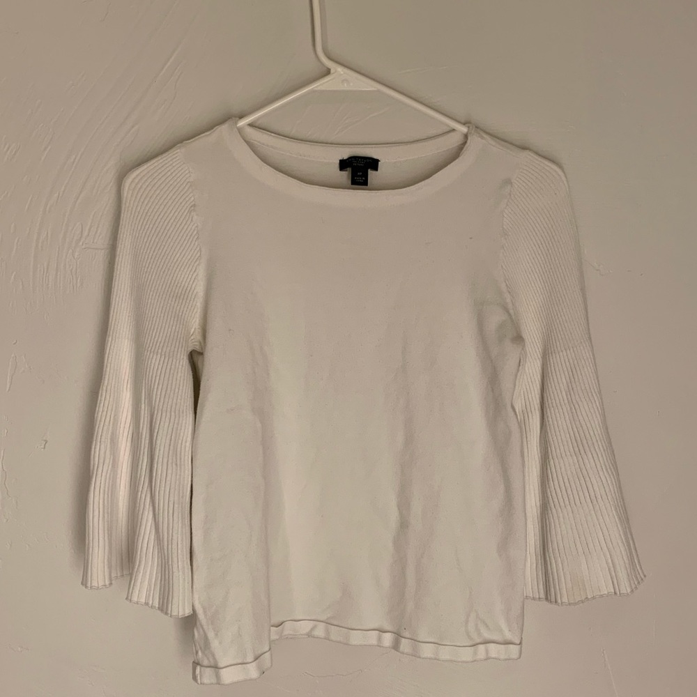 Ann Taylor blouse with flared sleeves